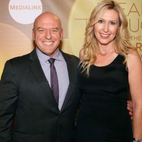 Dean Norris and his wife